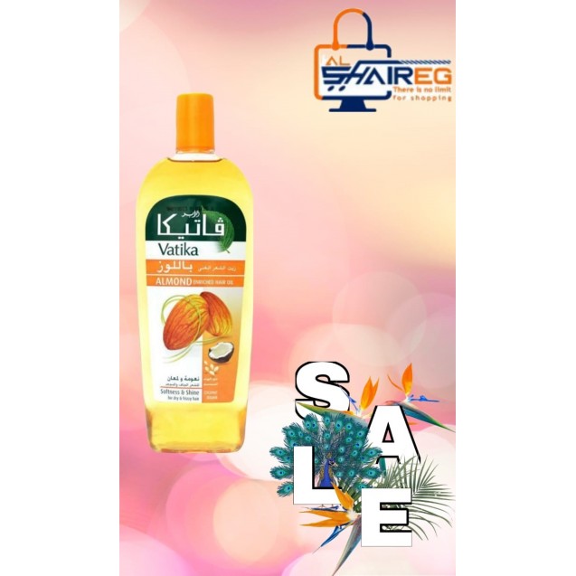 Vatika hair oil with almond oil 180ml (10% offer)