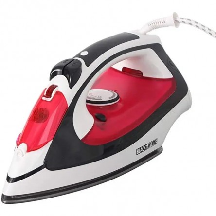 Black and White Steam Iron 2200 Watt
