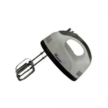Rovo Hand Mixer, 300 Watt, White and Black 