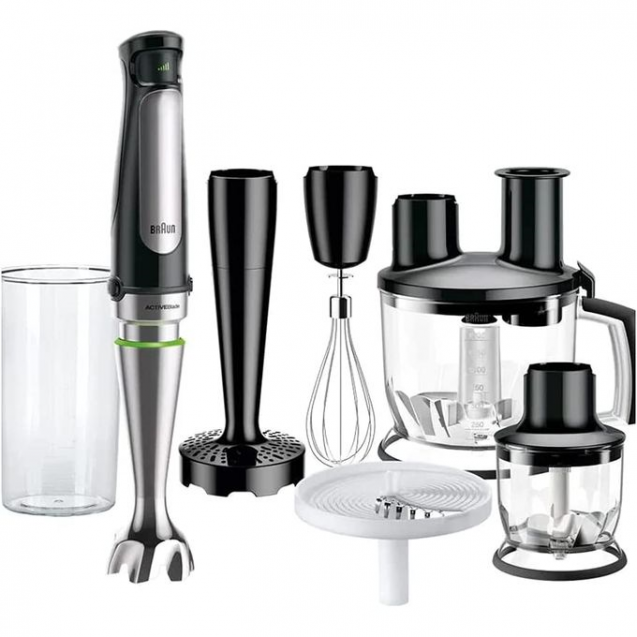 Braun MQ 7087 Multiquick 7 Hand Blender, 8 In1 -1000 Watts - MQ7087X