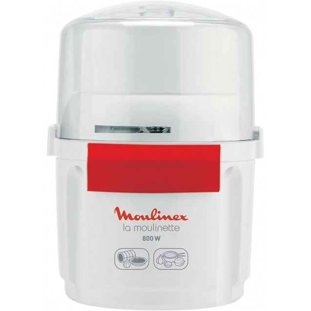 Moulinex La Moulinette Chopper, 250 ml, 800 Watt, White