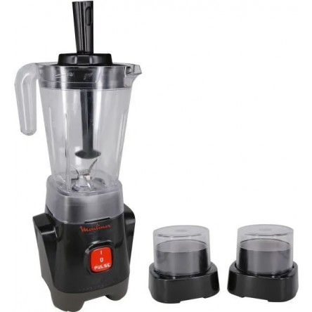 Moulinex Genuine Blender, 1.25 Liter, 400 Watt, Black