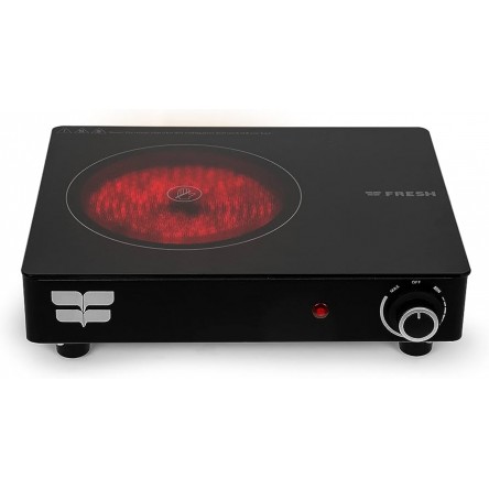 Fresh Electric Hob - 1 Burner - Black