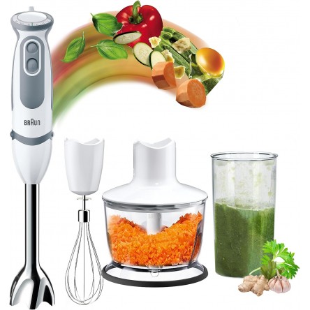 Braun 0.6 Litre Multi Quick 5V Hand Blender with Splash Control Technology | Model No MQ5235WH