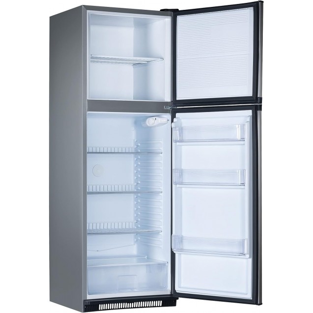passap Fg390l top mount refrigerator - 340 l - 14 ft - silver