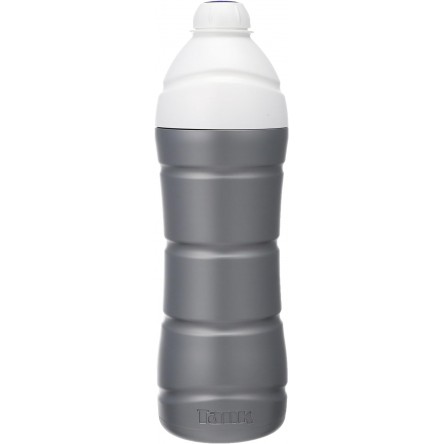 Tank Insulated Plastic Water Bottle 1.25L, Silver, BPA Free