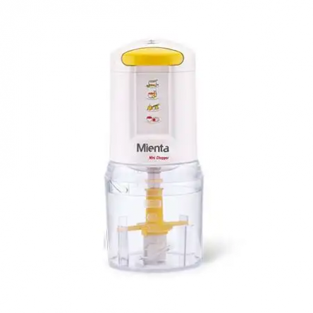 Mienta Mini Chopper, 400 Watt, White - CH-171