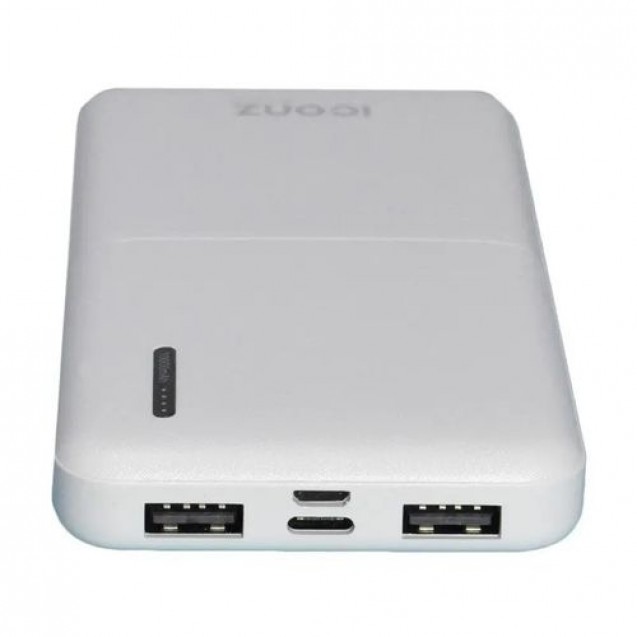 Iconz Iconz Power Bank, 10,000 mAh, 2 Ports, White - XPB11CW