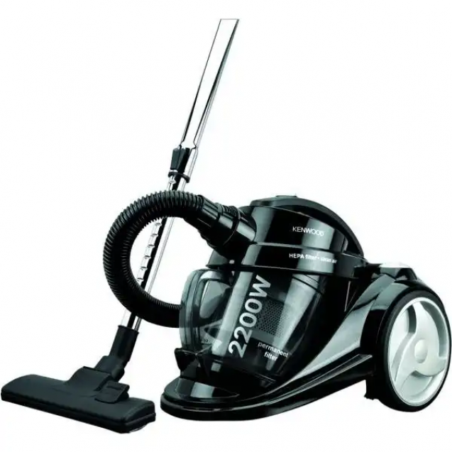 Kenwood Vacuum Cleaner, 2200 Watt, Black - VC7050