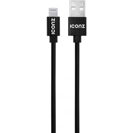 Iconz XBL03K Cable Lightning USB - 1 Meter - Black