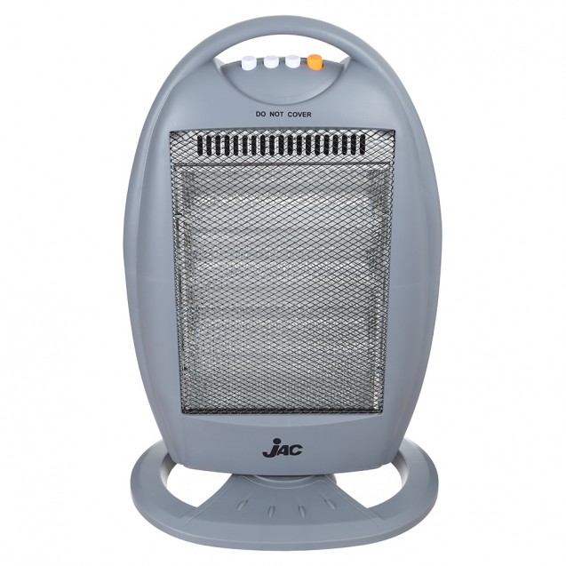 Jac Halogen Jack Electric Heater, 3 Candles, 1200 Watt