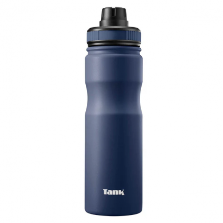 Tank me 650 ml Stainless Steel Bottle Black