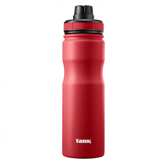 Tank me 650 ml Stainless Steel Bottle Black