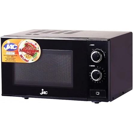 jac Black 25 liter microwave oven, manual