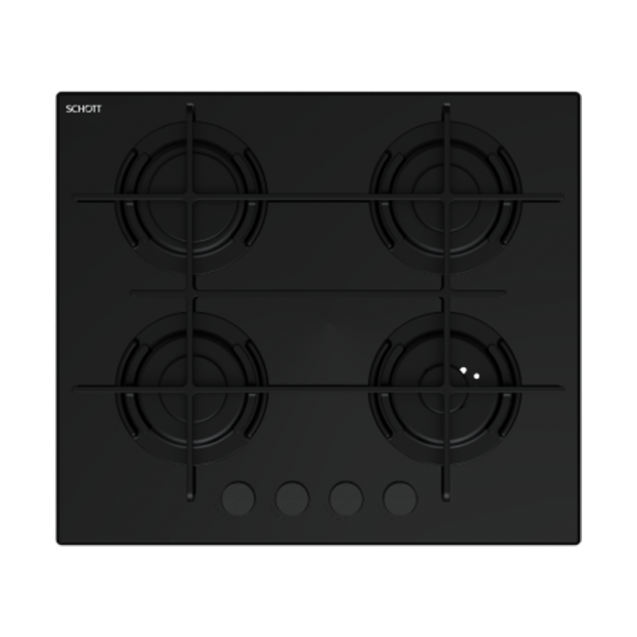 Fresh Gas Cooker Built In Glass 60cm - S2 Fresh Gas Cooker Built In Glass 60cm - S2