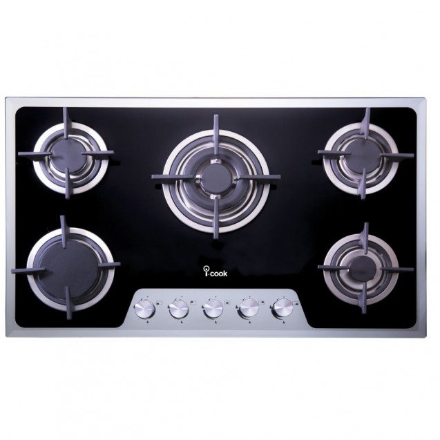 Unionaire flat built in glass cooker