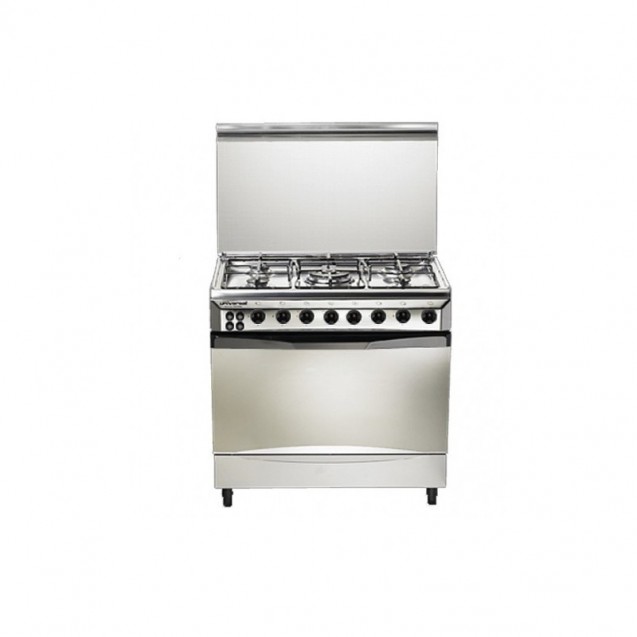 Universal Cooker 5 Burners 80*55 cm Gas