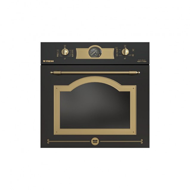 Fresh Built-In Oven 60 c.m. - Rustic Black /GEOFR60CMRB Fresh Built-In Oven 60 c.m. - Rustic Black /GEOFR60CMRB