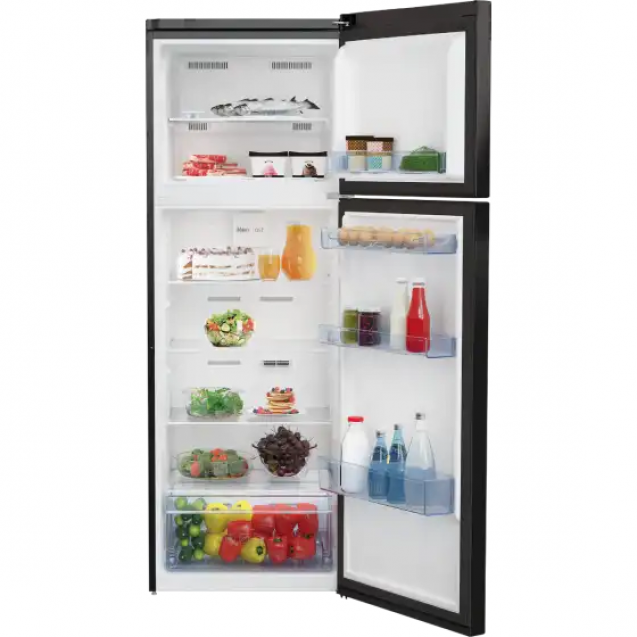 Beko No-Frost Refrigerator, 314 Liters, Black 