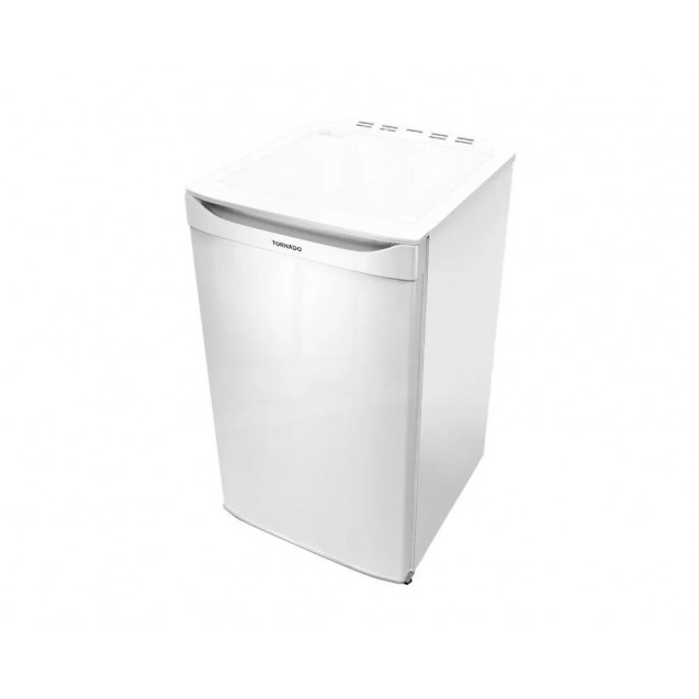 Tornado Refrigerator, Defrost, 100 Liter, 1 Door Mini Bar, White - MBR-AR100-W Tornado Refrigerator, Defrost, 100 Liter, 1 Door Mini Bar, White - MBR-AR100-W