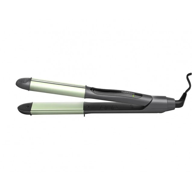 TORNADO Hair Straightener for Straightening, Curling, Avocado oil infused Plates