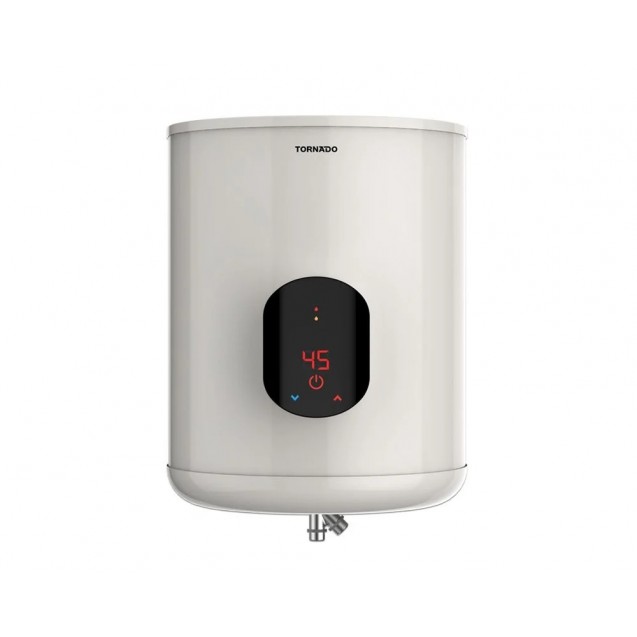 TORNADO Electric Water Heater 45 Liter, Digital, Off White 