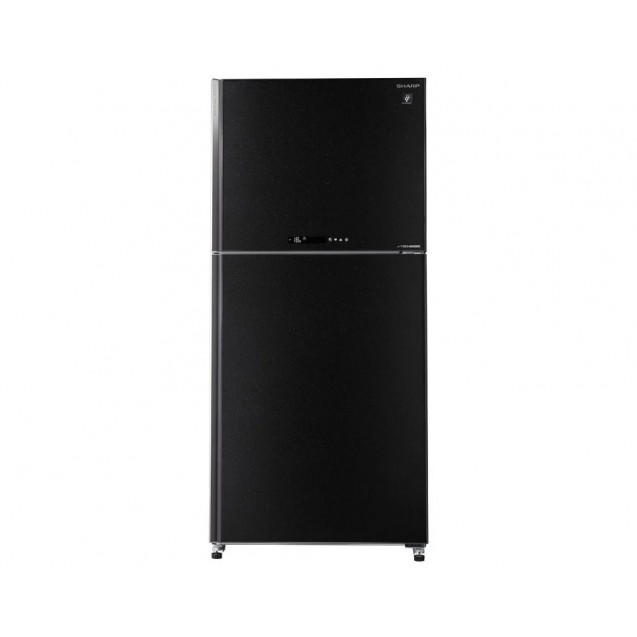 Sharp refrigerator 480 liters black inverter glass Sharp refrigerator 480 liters black inverter glass