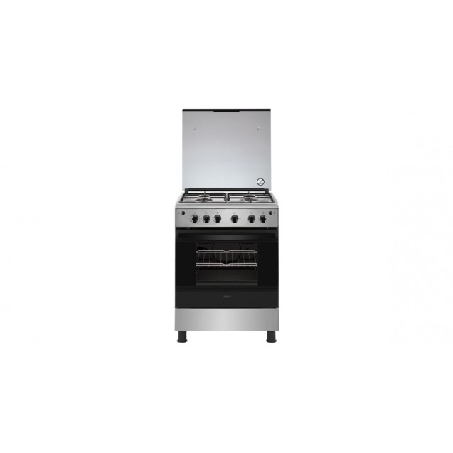 Zanussi Cooker 60*60 4 Burners Stainless Steel