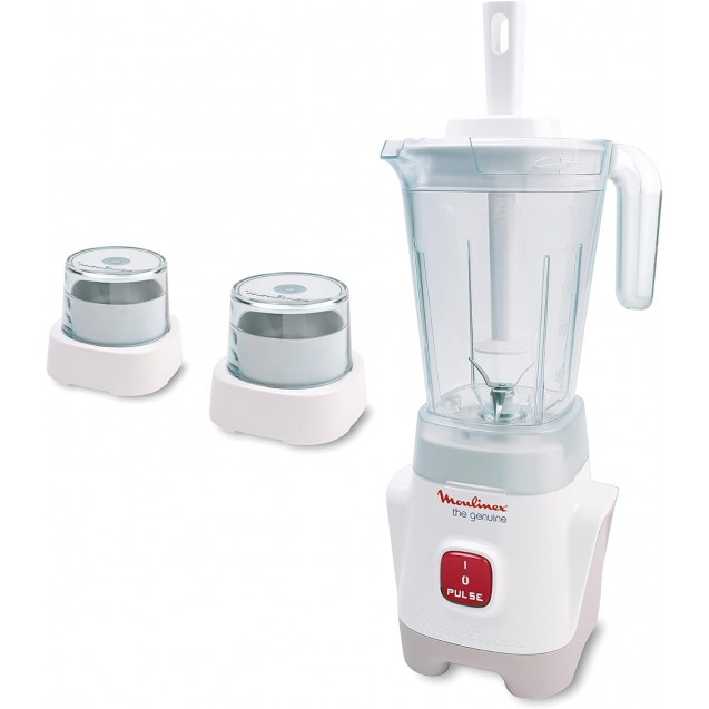 Moulinex Genuine Blender, 1.25 Liter, 400 Watt