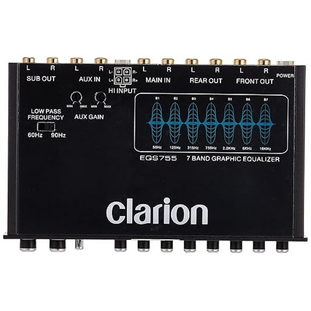 Clarion EQS755 7