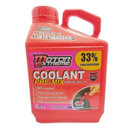 Motor Extreme Red Radiator Water Cooling 33% Concentration - 5 Liter