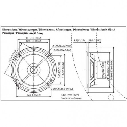 JVC CS-J610X Dual Cone Speakers 