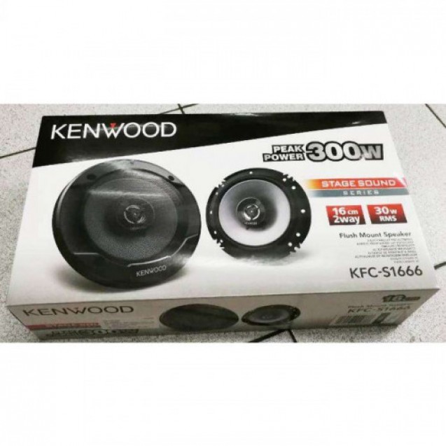 Kenwood Speakers 6.5" KFC-S1666