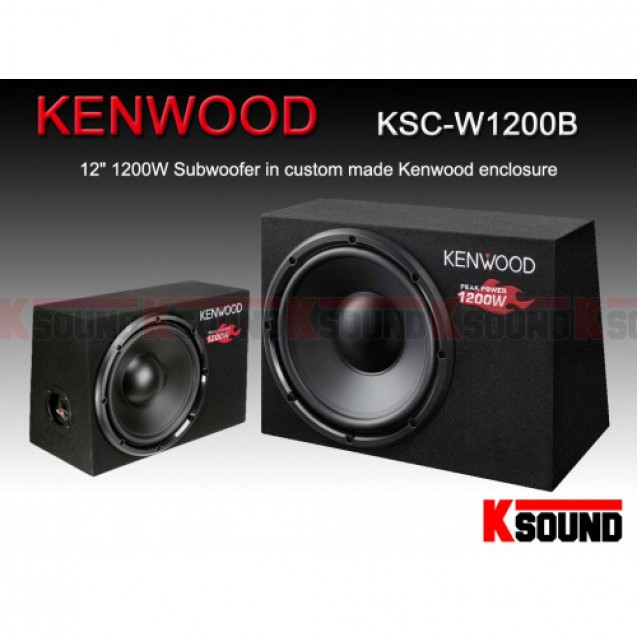 Kenwood KSC-W1200B Subwoofer