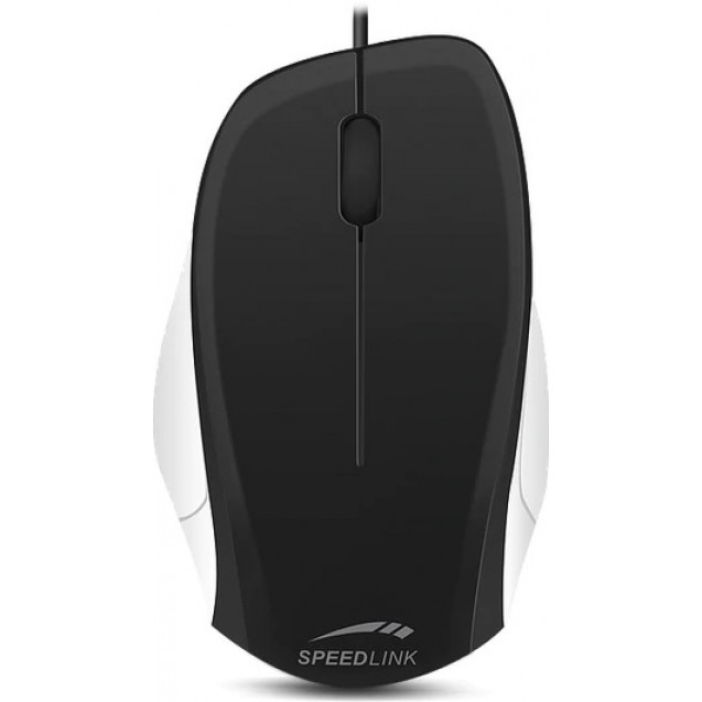 Speedlink LEDGY Mouse - wired, black-white 610000-BKWE