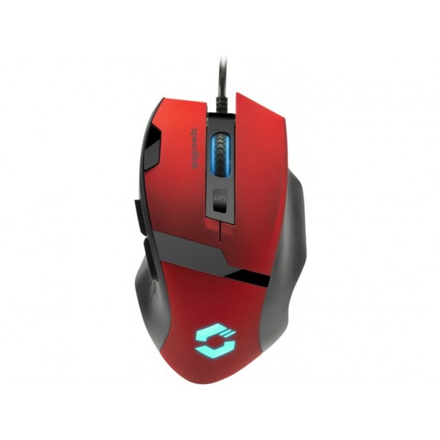 Speedlink mouse Vades, black/red