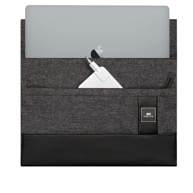 RIVACASE black melange MacBook Pro/MacBook Air 13 sleeve