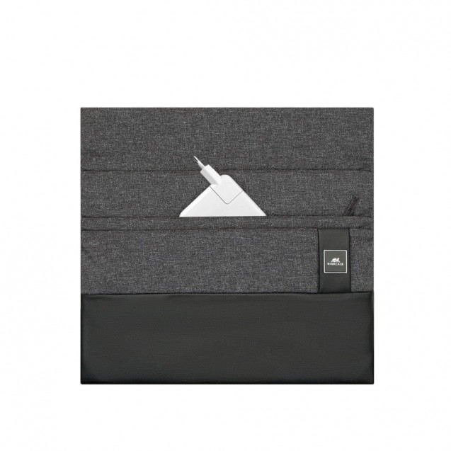 RIVACASE black melange MacBook Pro 16 and Ultrabook sleeve 15.6"