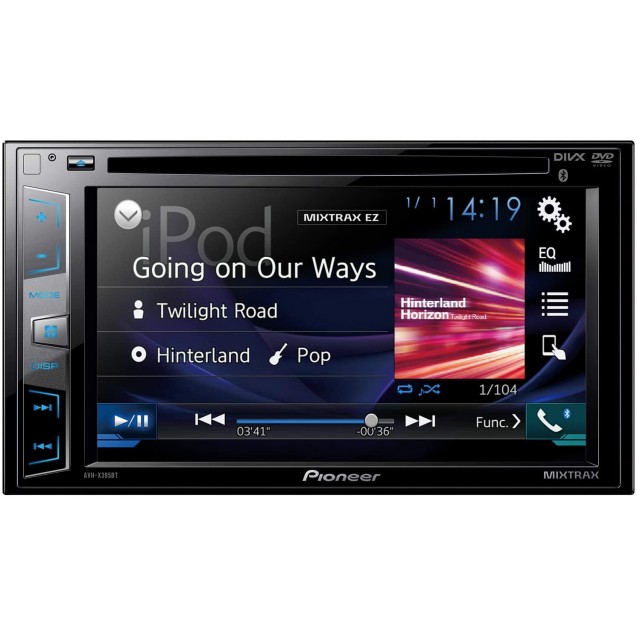 Pioneer AVH-X395BT sound speaker