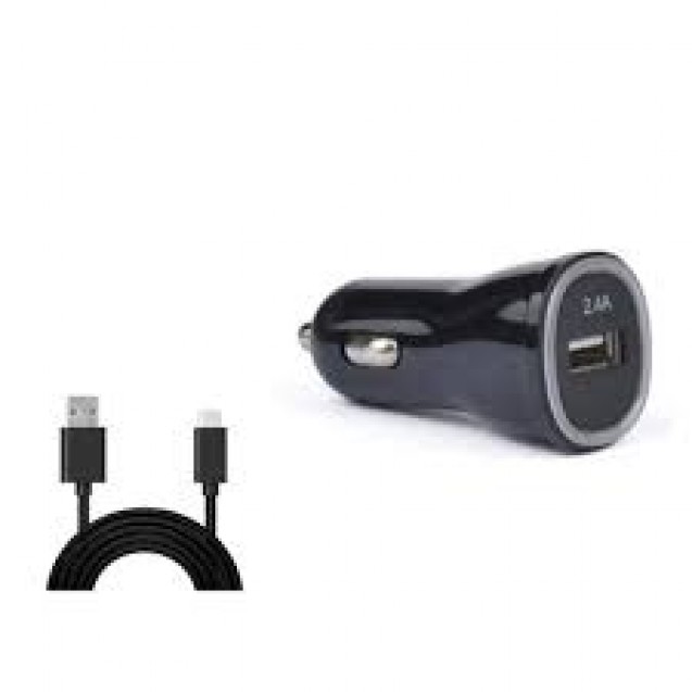 Iconz  Type C Car Charging Kit - Black