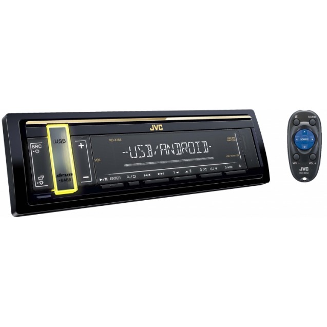 JVC KD-X168M sound speaker