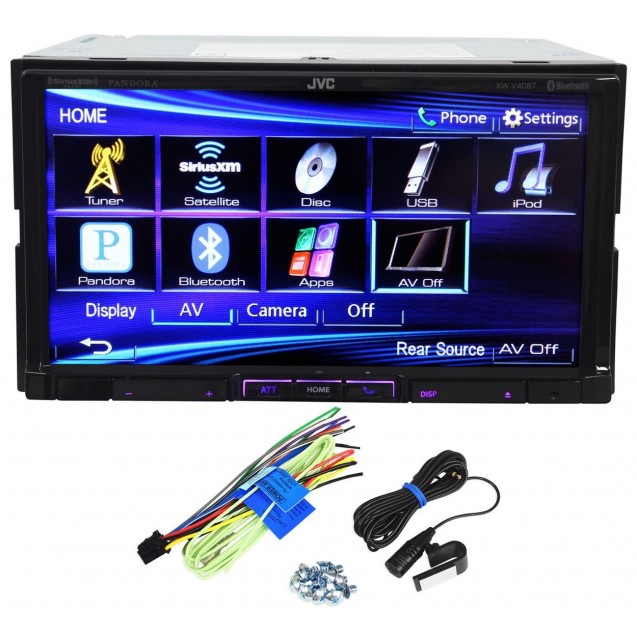 JVC KW-V40BT - DVD receiver