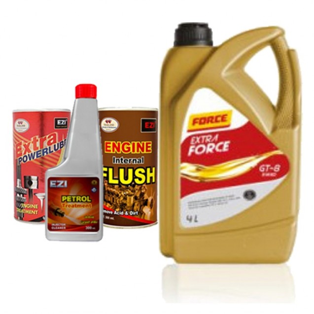 offer Display motor oil, motor parts cleaner, gasoline cycle cleaner and improver, and in addition to the oil below