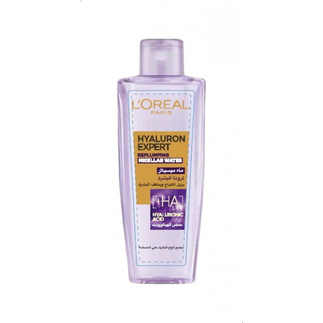 L'Oreal Paris Hyaluron Expert Micellar Water, 200 ml