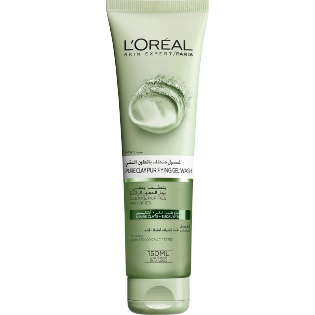 L'Oreal Paris Pure Clay Green Face Cleanser 150 ml 