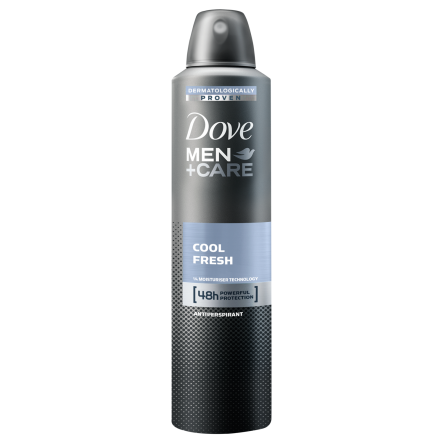 Dove men's spray cool fresh 250 ml