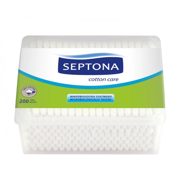 Septona Cotton Rectangular Ears 200 Pieces