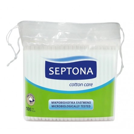 Septona Round Ear Cotton 100 Pieces