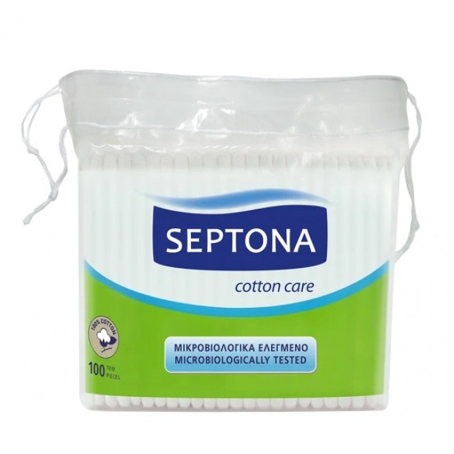Septona Round Ear Cotton 100 Pieces