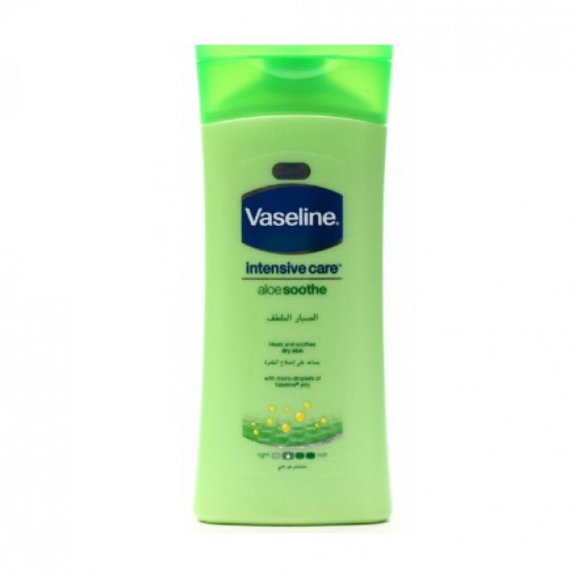 Vaseline lotion 400 ml green aloe vera